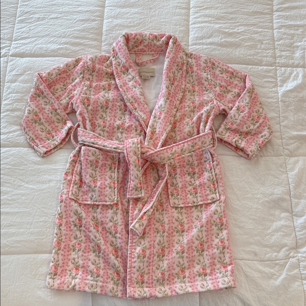 Love Shack Fancy girls robe.